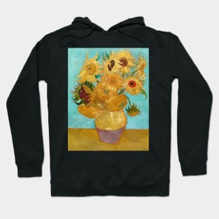 Vase with Twelve Sunflowers by van Gogh Hoodie